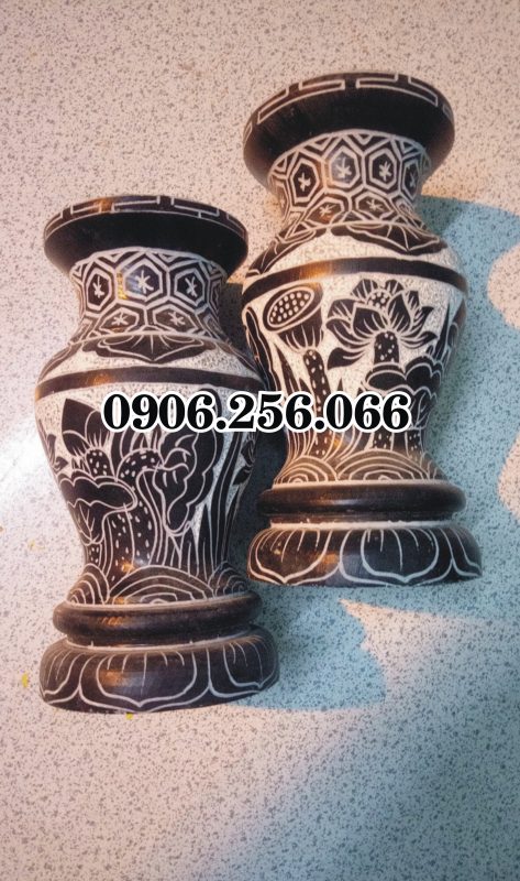 Lọ hoa đá cao 20cm