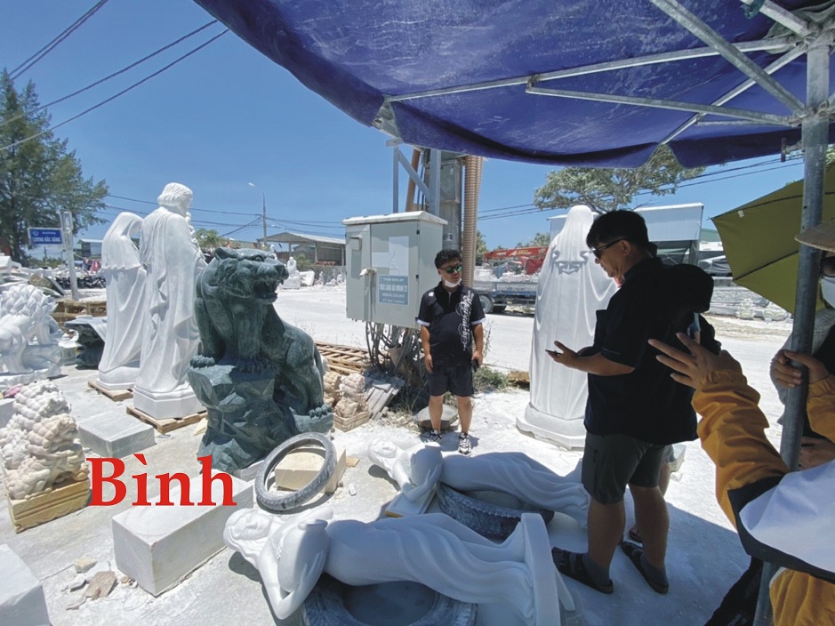 Đục tượng đá phong thủy
